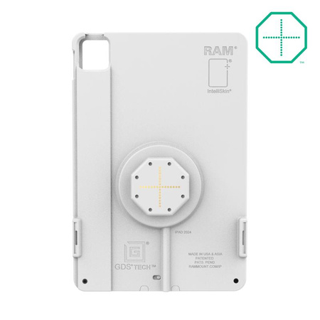 IntelliSkin® Thin-Case™ pentru iPad Air 11 (M2) (Pogo Pads spate) - Gri