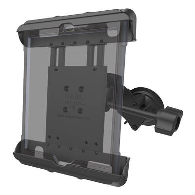 RAM® Tab-Tite™ Dual Suction Mount pentru iPad 1-4 cu carcasă