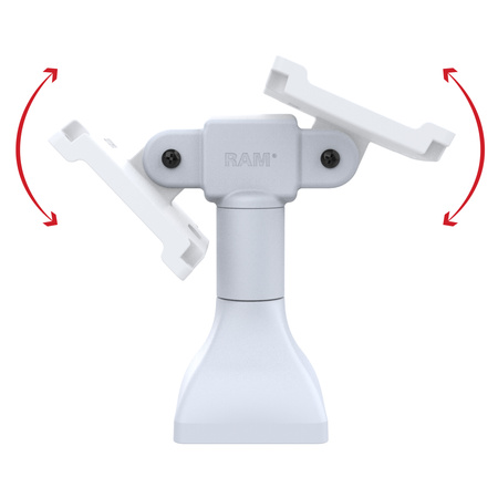 Suport pe piedestal RAM® 7" cu două adaptoare VESA de 100 mm - Gri