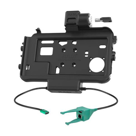 RAM® USB-C Low-Profile Dock + USB-A & RJ45 Data pentru Tab Active5 & 3