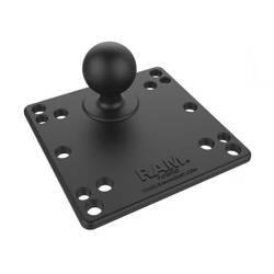 RAM® 100x100mm Placă VESA cu bilă - dimensiune C fără distanțiere