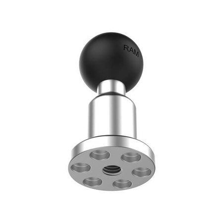 RAM® Adaptor cu bilă Pin-Lock din aluminiu cu filet feminin 1/4"-20 - Dimensiune B