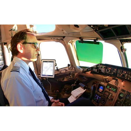 Suport de aspirație RAM® Tab-Tite™ pentru iPad Gen 1-4 - Buton de retenție extensibil