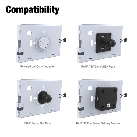 RAM® Safe-Case™ pentru tableta Zebra ET4x 8" - Gri