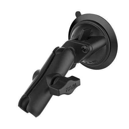 Baza cu ventuze RAM® Twist-Lock™ cu braț cu două prize