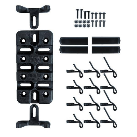 Suport universal RAM® Finger-Grip™ cu bază de găurire în jos