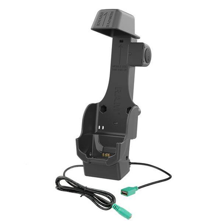 RAM® Powered Dock + USB-A simplu pentru Zebra TC8300 - Pini cu încălzire