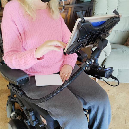 RAM® Quick Release 18" Extensie braț pentru scaune cu rotile