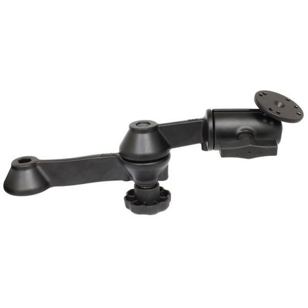 RAM® 12" braț dublu pivotant cu placă rotundă - dimensiune C