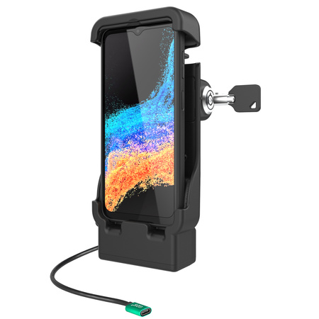 RAM® Dock pentru vehicule cu blocare electrică pentru XCover7 Pro & 6 Pro fără carcasă