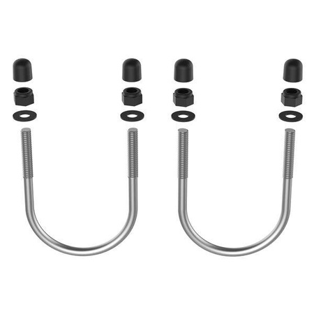 RAM® U-Bolt Hardware pentru RAM® Tough-Track™ 2" - 2.25" Rails