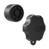 Buton de securitate RAM® Pin-Lock™ pentru brațe cu soclu de dimensiune C