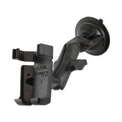 RAM® Twist-Lock™ Suport compozit cu ventuză pentru Garmin GPSMAP 73 + Mai mult