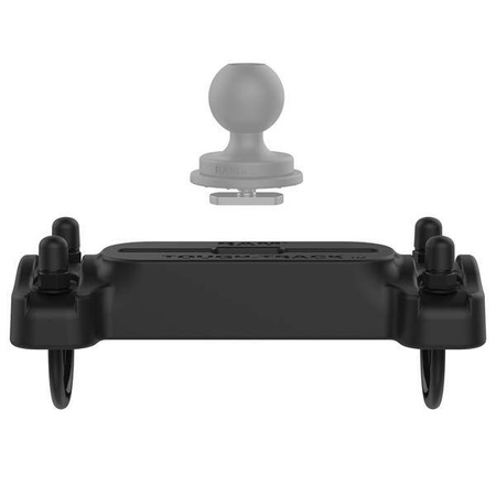 RAM® Tough-Track™ - șină de 4" pentru șine de 1 1/4" - 1 1/2"