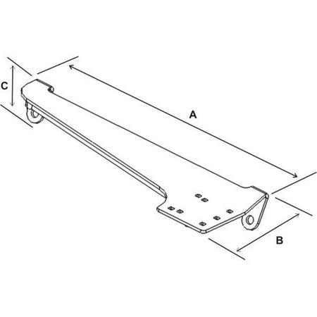 Baza pentru vehicul RAM® No-Drill™ pentru Toyota Tundra '00-06 + Mai mult