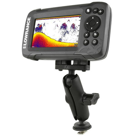 Suport dublu cu bilă RAM® Track Ball™ pentru seriile Lowrance Hook² și Reveal