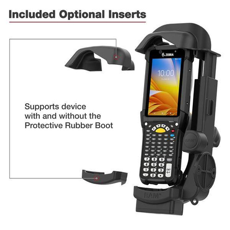 RAM® Suport încărcat cu arc pentru Zebra MC9400 & MC9300