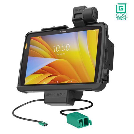 GDS® Power + Dual USB Dock cu încuietoare pentru tableta Zebra ET4x 10"