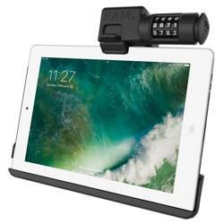 Suport de blocare RAM® EZ-Roll'r™ Combo pentru iPad Gen 6, Air 2 + altele