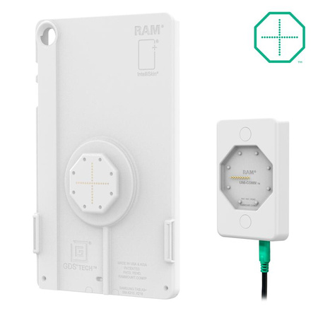 GDS® Uni-Conn™ Dock de perete alimentat cu USB-C - Gri