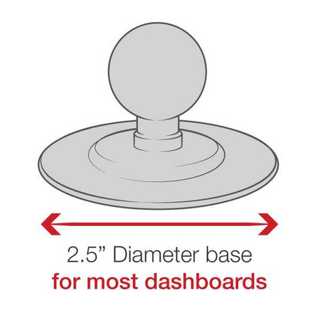 RAM® X-Grip® Suport de telefon cu bază adezivă flexibilă