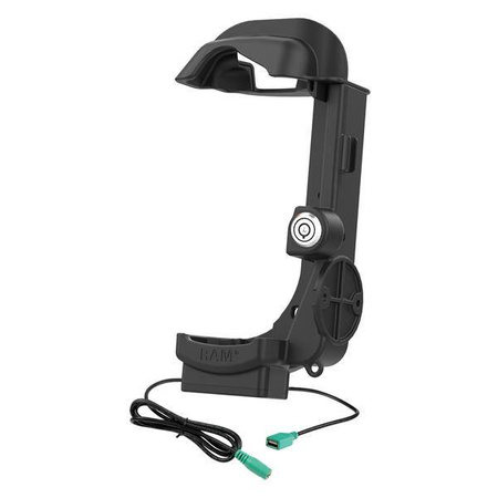 RAM® Locking Powered Dock + USB-A unic pentru Zebra MC9400 & MC9300