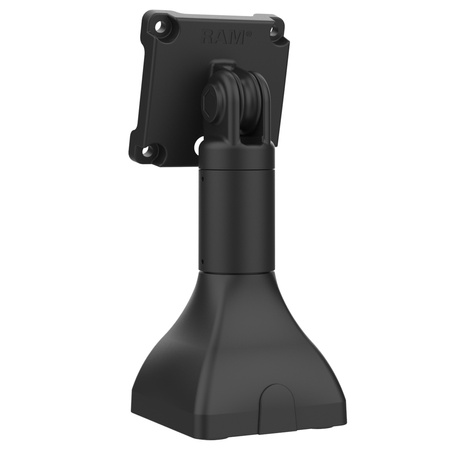 RAM® 7" Pedestal Mount cu 75mm VESA și rutare cabluri