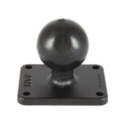 Baza cu bile RAM® cu model cu 4 găuri de 1,5" x 2" - dimensiune C