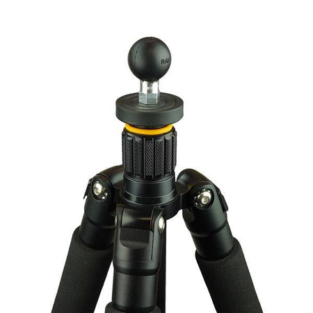 Adaptor cu bilă RAM® cu orificiu filetat 1/4" - 20" și postament hexagonal - dimensiune B