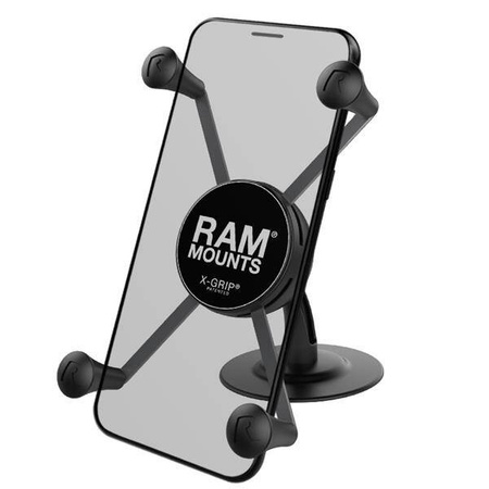 RAM® X-Grip® Suport mare pentru telefon cu suport adeziv Lil Buddy™ pentru bord