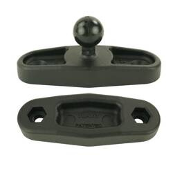 Baza de prindere pentru stâlpi pătrați RAM® pentru stâlpi cu lățimea de până la 3" fără hardware