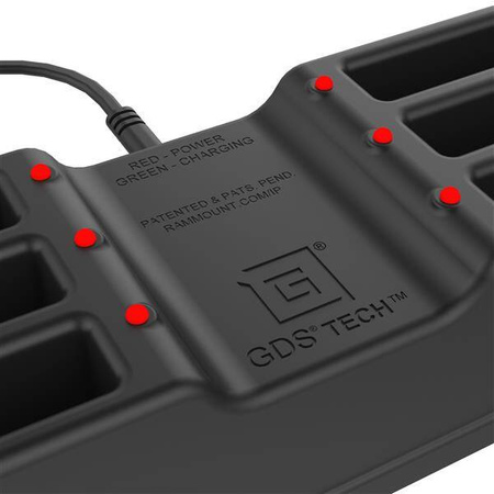 Încărcător de birou cu 6 porturi GDS® pentru telefoane cu IntelliSkin®