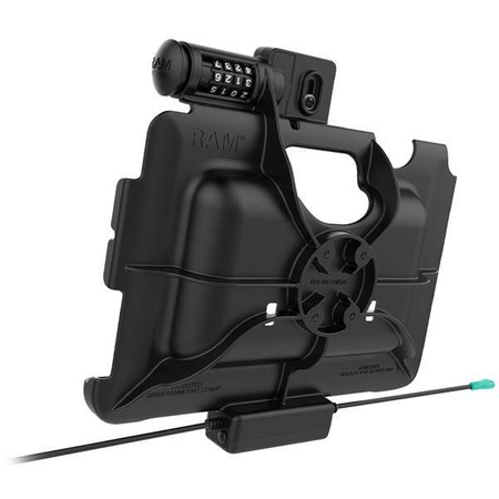 RAM® Combo-Locking Power + Dual USB Data Dock pentru Tab Active4 Pro