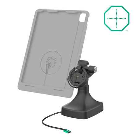 GDS® Uni-Conn™ Powered Locking Tilt & Swivel Dock cu USB-C + Date