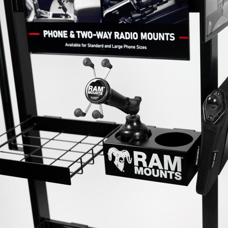 RAM® Stand Floor Display cu coșuri