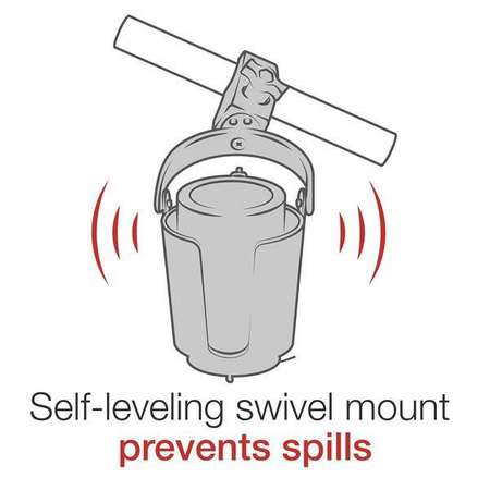 Suport pentru băuturi RAM® Level Cup™ 16oz cu suport RAM® Tough-Claw™