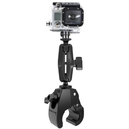 RAM® Tough-Claw™ Suport cu clemă medie cu adaptor universal pentru camera de acțiune