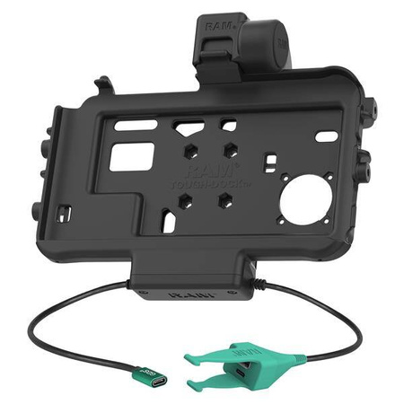 RAM® USB-C Low-Profile Dock + date USB-C și USB-A pentru Tab Active5 și 3