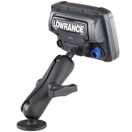 RAM® Double Ball Mount pentru Lowrance Elite-5 & Elite-7 Ti + Mai mult
