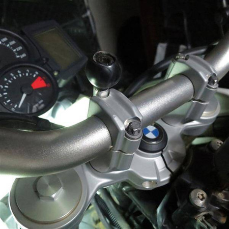 RAM® Baza de prindere a ghidonului de motocicletă cu șuruburi M8