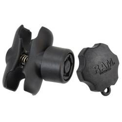 Braț dublu RAM® cu buton de securitate RAM® Pin-Lock™ - Dimensiune C scurt