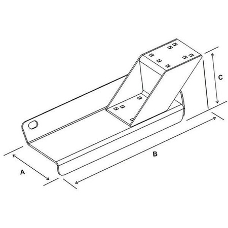 Baza pentru vehicul RAM® No-Drill™ pentru '04-12 Chevy Colorado + Mai mult