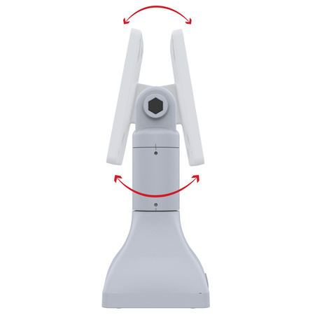 Suport pe piedestal RAM® 7" cu modele VESA de 100 mm și 75 mm - Gri