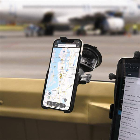 RAM® Twist-Lock™ Baza cu ventuză compozită cu bilă