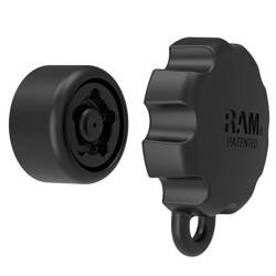 Buton de securitate RAM® Pin-Lock™ cu model cu 5 pini pentru brațe cu soclu de dimensiune B