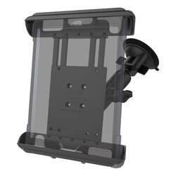 RAM® Tab-Tite™ cu ventuză RAM® Twist-Lock™ pentru tablete cu husă