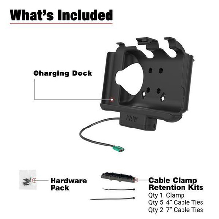 RAM® USB-C Powered Dock pentru Samsung Tab Active5 & 3