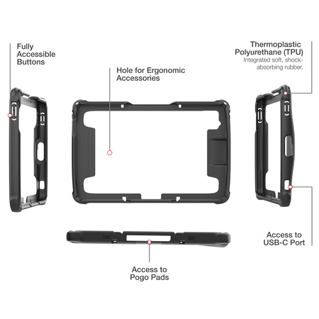 RAM® Skin™ pentru tableta Zebra ET401 10" Enterprise