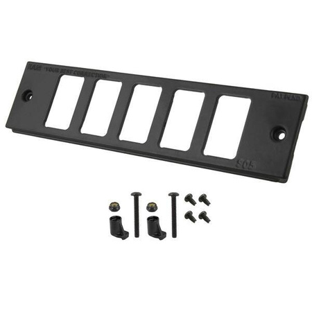 RAM® Tough-Box™ 2" Faceplate cu cinci porturi de comutare