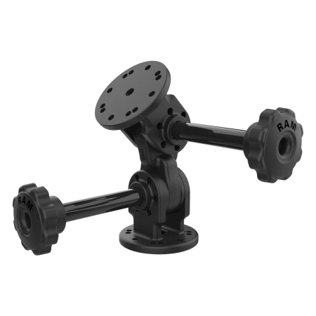 RAM® Dual 90-Degree Pivot Mount cu buton